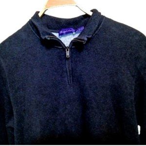 Ralph Lauren Purple Label quarter zip sweater